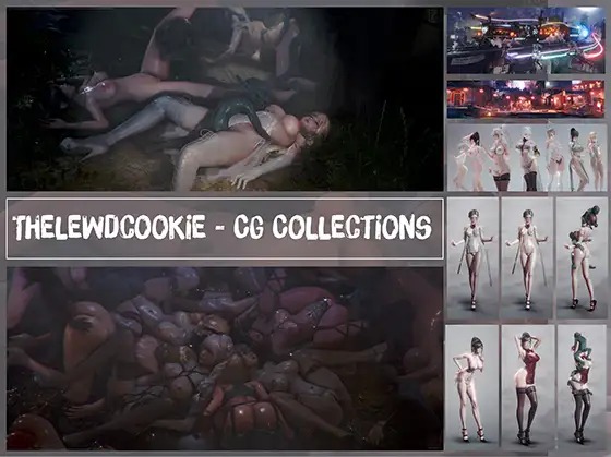 Thelewdcookie-CG Collections-Artworks-Pinups（オレオCG作品集）